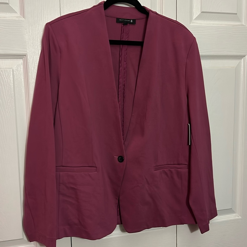 Mauve suit jacket size 2X